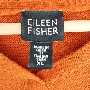Eileen Fisher XL Pumpkin Sweater Set